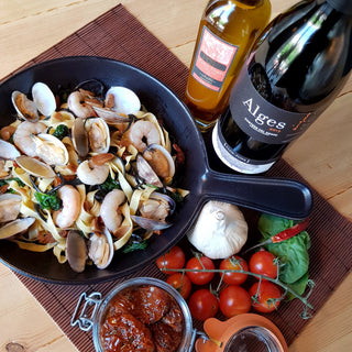 PASTA FRESCA CON ALMEJAS “AL AGLIO E PEPEROCINO”