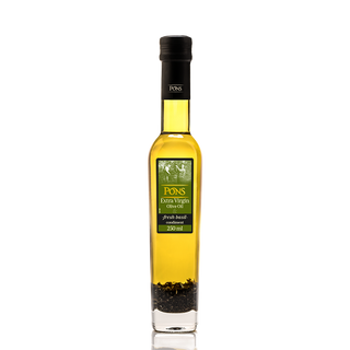 PONS Infused Olive Oil with Fresh Basil 250 MI.