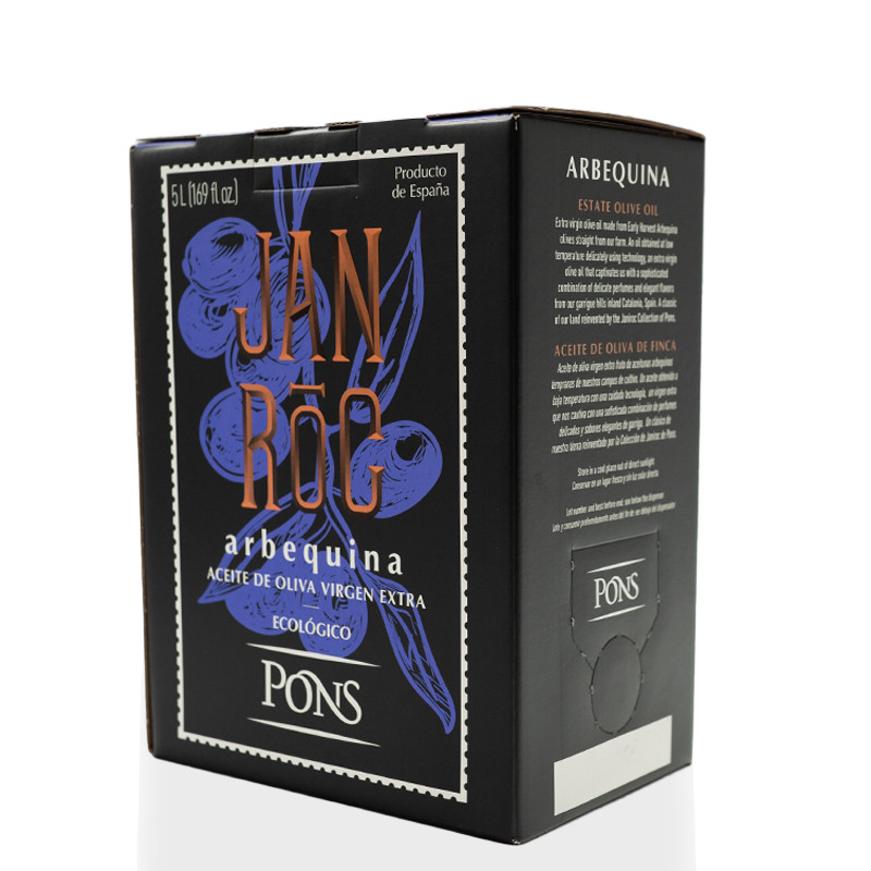 JANIROC Arbequina Organic EVOO 5L BIB