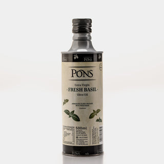 PONS Virgen Extra con Albahaca Fresca  Lata 500Ml.
