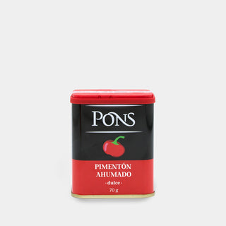 PONS Pimentón dulce ahumado 70 Gr.