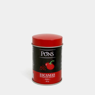 PONS Escamas de Pimentón ahumado dulce 40 Gr.