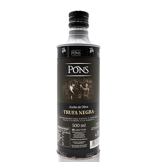 PONS Oli d'Oliva Infusionat amb Tòfona Negra 500 ml.