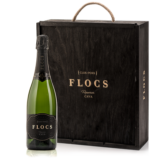 FLOCS Cava Brut Reserva estuche de madera 3 x 750 ml