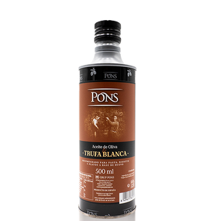 PONS Oli d'Oliva Infusionat amb Tòfona Blanca 500 Ml.